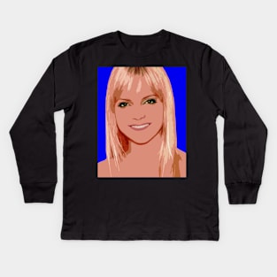 anna faris Kids Long Sleeve T-Shirt